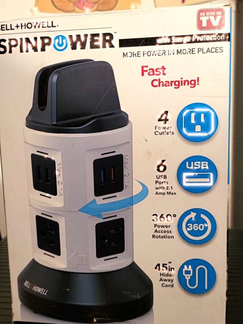 BELL HOWELL OUTLET/CHARGER - Picture 9 of 11